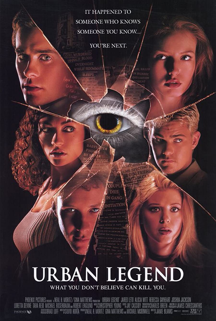 دانلود دوبله فارسی فیلم Urban Legend 1998 دانلود دوبله فارسی فیلم Urban Legend 1998