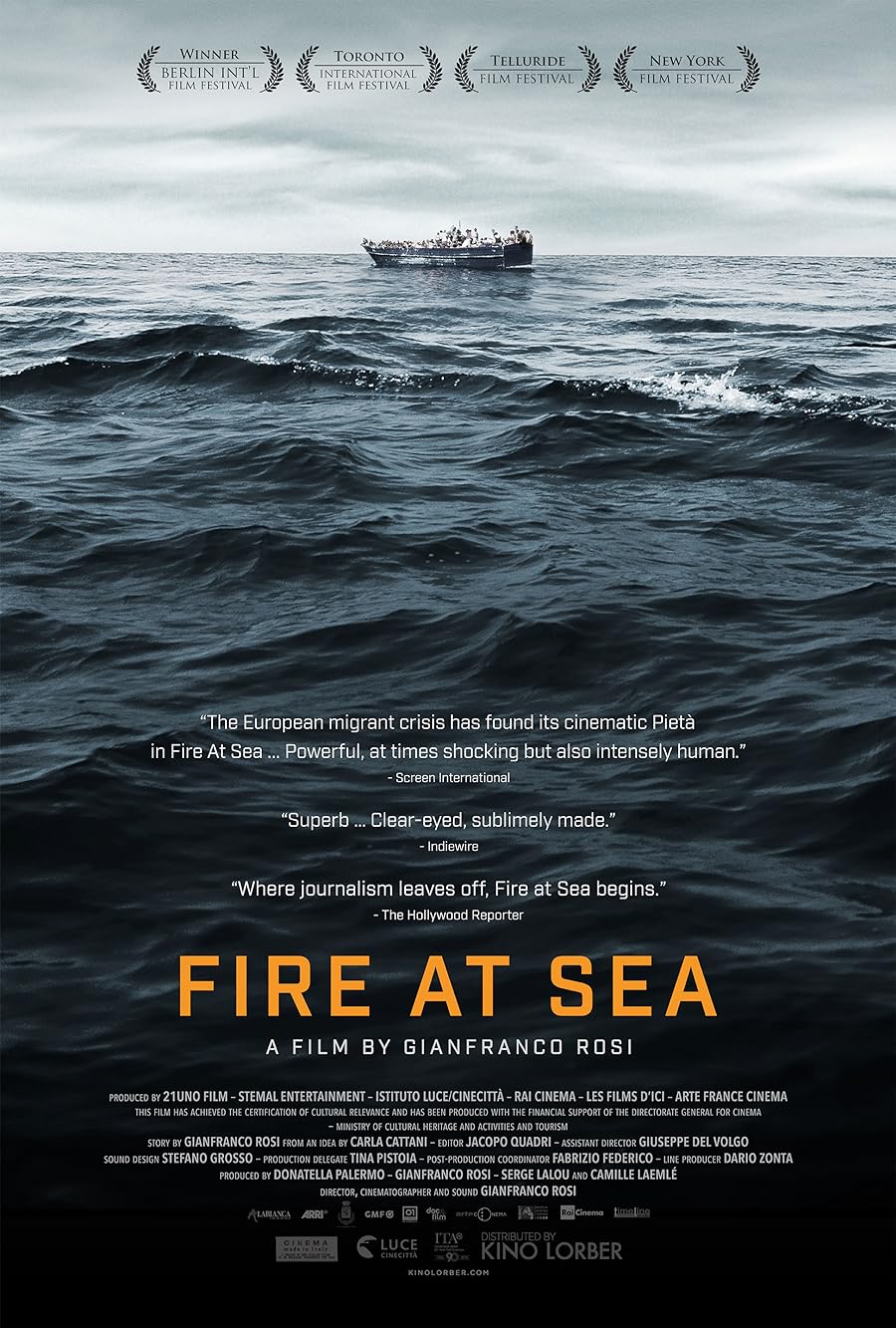دانلود دوبله فارسی فیلم Fire at Sea 2016