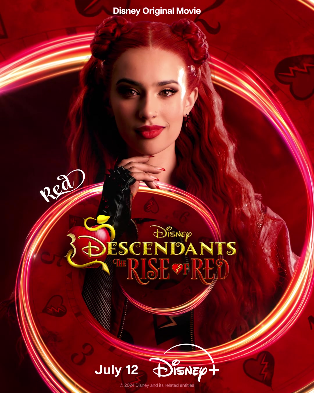 دانلود فیلم Descendants The Rise of Red 2024 با دوبله اختصاصی