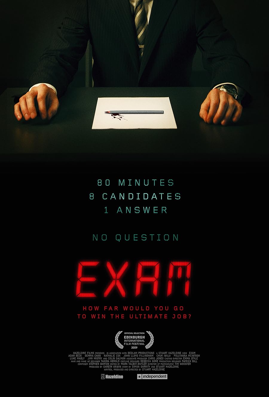 دانلود دوبله فارسی فیلم Exam 2009