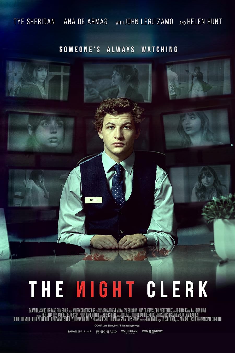 دانلود فیلم The Night Clerk 2020 با زیرنویس چسبیده