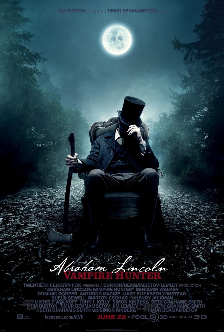 دانلود فیلم Abraham Lincoln: Vampire Hunter 2012 با زیرنویس چسبیده