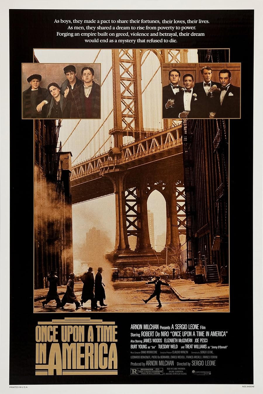 دانلود فیلم Once Upon a Time in America 1984 با زیرنویس فارسی چسبیده