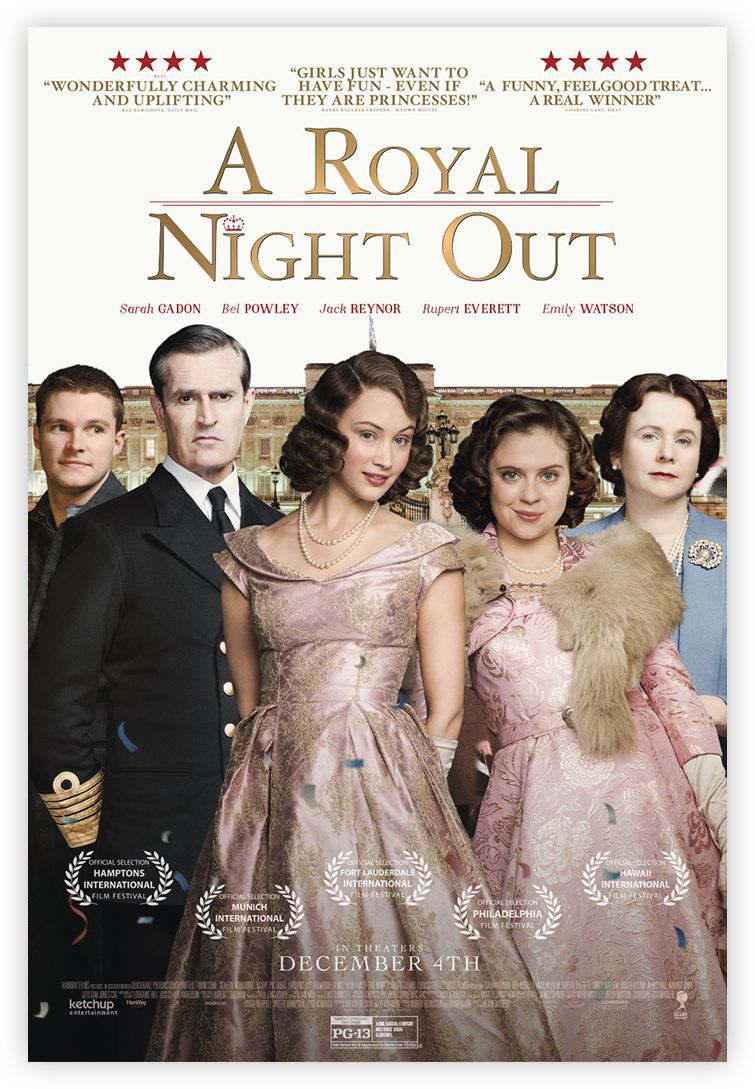 دانلود فیلم A Royal Night Out 2015 با زیرنویس فارسی چسبیده